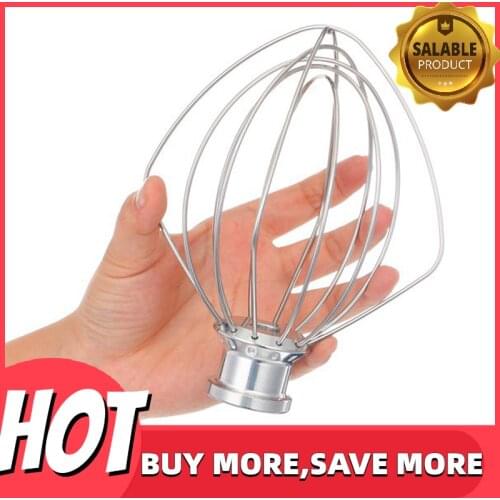 Stainless Steel Balloon Wire Whip Mixer Attachment for Kitchenaid K45Ww 9704329 Flour Cake Balloon Whisk Egg Cream Kitchen Tool