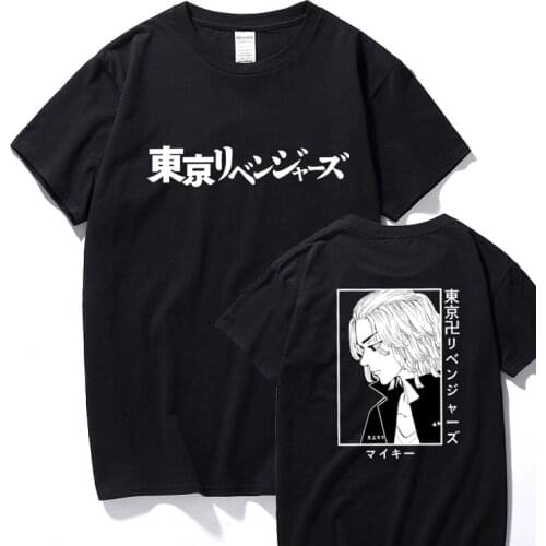 New Summer Harajuku Japanese Anime Shirts Tokyo Revengers T Shirt Kawaii Clothing Graphic Tees Cartoon Unisex Cotton T-shirts