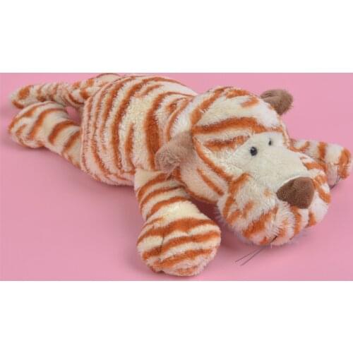 Brand new Lying 30cm Wild Tiger Plush Toy for Cute Baby/ Kids Gift, Plush Doll Free Shipping