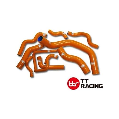 SA1602COR- For Nissan 200SX/180SX RPS13 S14 S15 SR20DET Silicone Radiator Hose Kit Orange