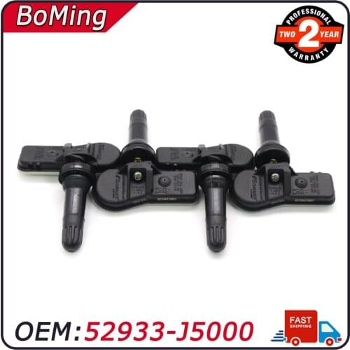 433Mhz Car TPMS Tire PressureMonitor Systems Sensor 52933-J5000 For Genesis G70 Kia Stinger GT GT1 GT2 2.0L 2017-2021