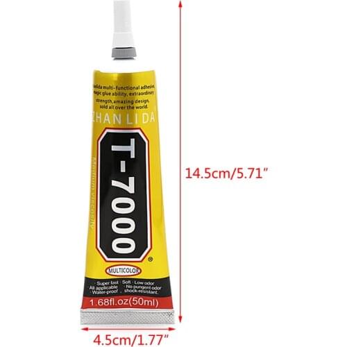 T-7000 50ml Super Adhesive Epoxy Resin Glue Repair Crack Frame Sealant
