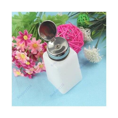 U119 3pcs/lot New Empty Pump Dispenser For Nail Art Polish Remover Makeup Tool 150ML Bottle