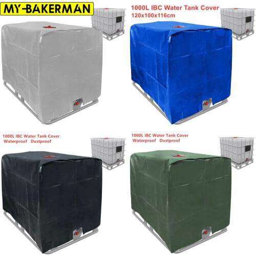 4 colors Outdoor Cover For Rain Water Tank 1000 liters IBC Container Foil Waterproof Anti-Dust Cover Sun Protection Oxford Cloth