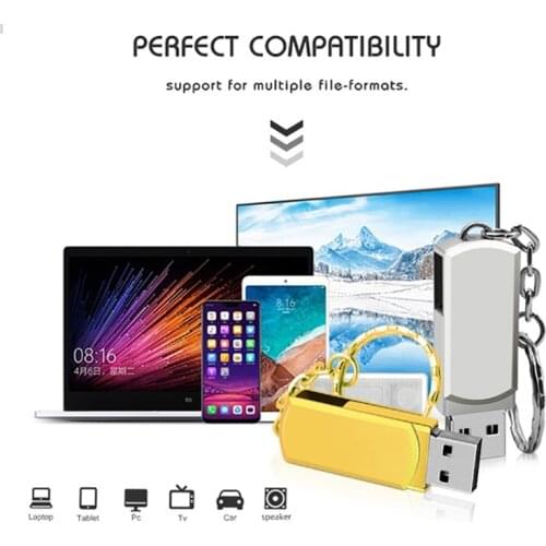 High Speed USB Flash Drives 128GB Pen Drive 64GB Flash USB Stick 32GB cle usb memory 16GB Pendrive 8GB For Micro Type-c phone