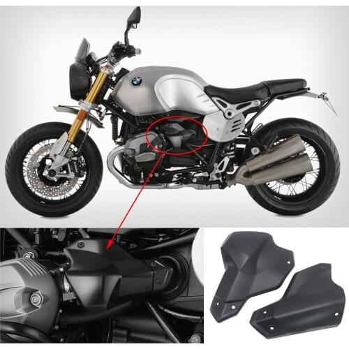 Motorcycle Dust Injection Engine Cylinder Head Guard Cover Protector Matte Black For BMW R NINET R9T R 9 T 2013-2016 2015 2016