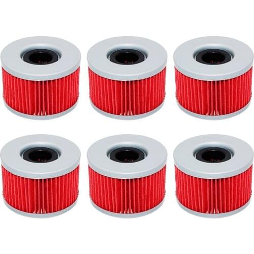 1/3/6pcs Motorcycle Engine Oil Filter for Honda CM250 CM400 CM400E CM450 CMX450 CX400 CX500 CX 500 CX650 CBX550 1978- 1987
