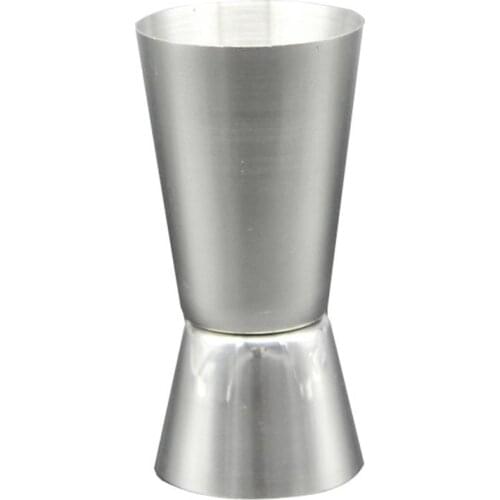 1pcs Stainless Steel Cocktail Shaker Measure Cup Dual Shot Drink Spirit Silver Color Measure Jigger мерный стакан Bar Tool