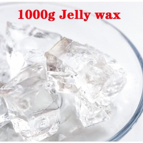 1000g Transparent Jelly Wax Candle Raw Material DIY Crystal Candle Cup Handmade Scented Wax Candle Supplies Candle Making
