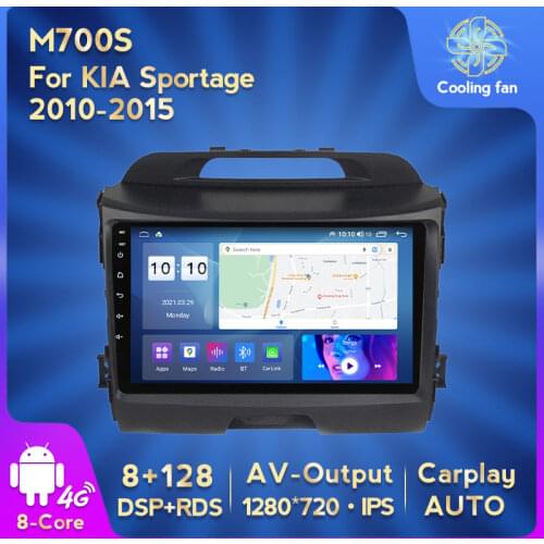 6G+128G DSP 2 din Android 10.0 4G NET Car Radio Multimedia Video Player for KIA Sportage R 2011 2008-2017 years WiFi BT
