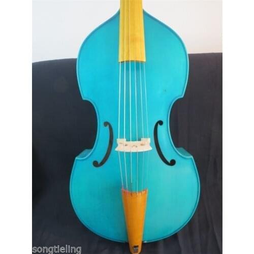 SONG Brand Maestro Blue color 6 strings 27" horses head viola da gamba