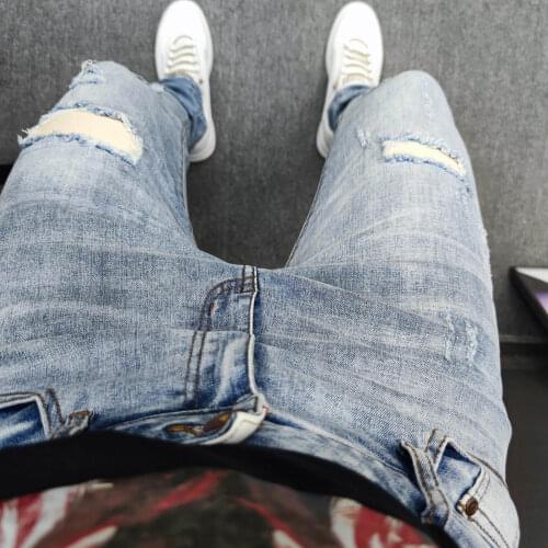 BUTUIERN Mens Autumn Jeans