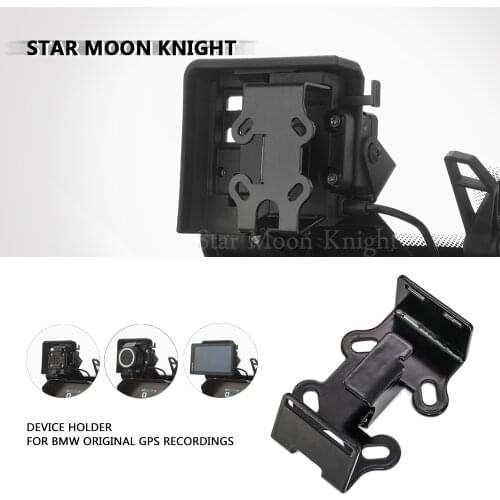 For BMW R1250GS R1200GS S1000XR R 1200 1250 R RS RT GPS Navigation Bracket Device Holder For Original Navigation Recordings