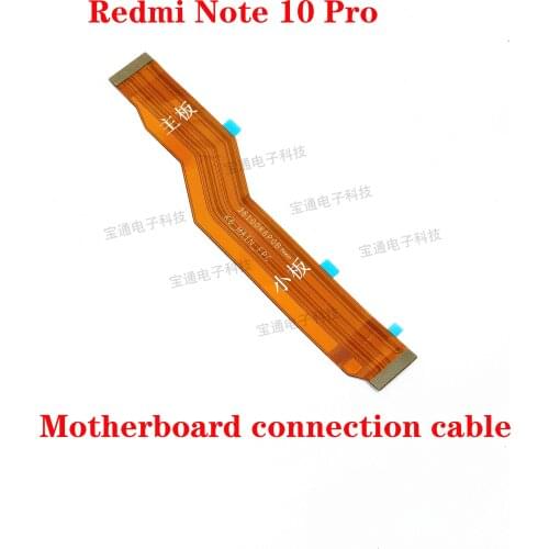 Power volume strip main board mainboard connection flex cable for Xiaomi Redmi Note 10 Pro