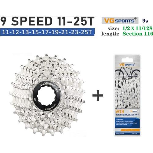 Mountain Cycling 9 Speed 11-23.25.28.30.32T Folding Mountain Suitable for M360 M310 M280 M410 With VG 9 Speed Chain Bike Part S