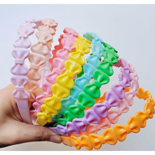 3pcs Girls classic hair band Cute bow Fashion All-match kids hair hoop New Arrival Baby hairpin Children hair accessories