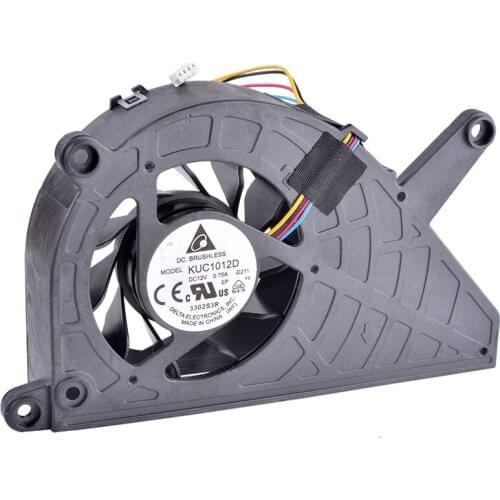 KUC1012D 12V 0.75A 4-wire machine computer original cooling fan