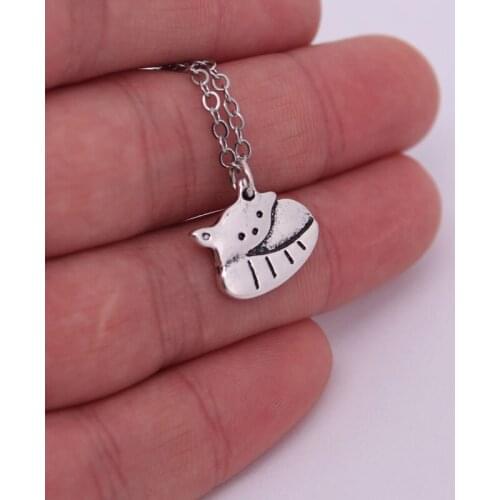 Little panda pendant necklace cute panda necklaces gift