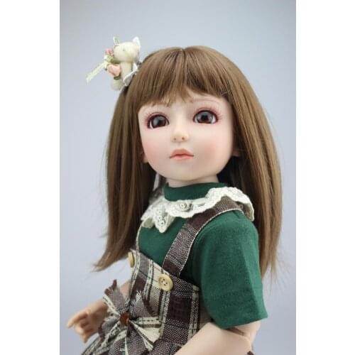 45CM plastic dolls Like Americ girls dolls girl gifts