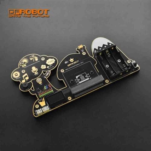 DFRobot micro:bit Environment Science IoT Expansion Board with Air Sound Light sensor OLED motor driver support MakeCode Mind