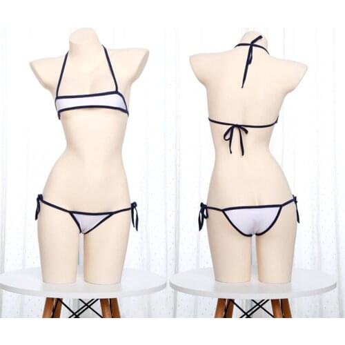 Tight Japanese Bondage Split Sexy Women Lingerie Underwear Rope Bathing Suit Swimsuit Female Erotic Swimwear Exotic Dancewear