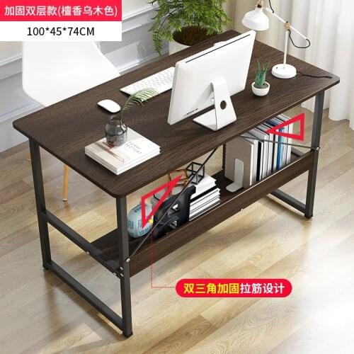 Computer desk desktop home office desk bedroom study desk for room laptop Modern contracted office furniture work desk gaming
