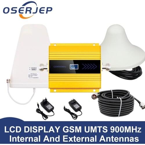 Led display GSM 900 Mhz repeater celular MOBILE PHONE Signal Repeater booster,900MHz GSM amplifier + LPDA /Ceiling Antenna