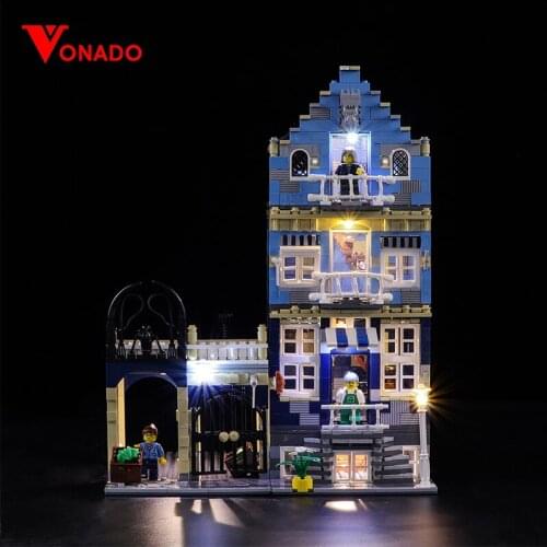 Led Light for 10190 super Market street city series Building Blocks 15007 light up your toys(led light only,no blocks)