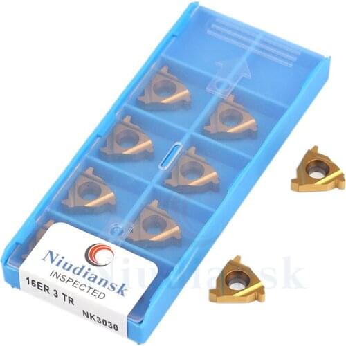 16ER 1.5TR 16ER 2.0TR NK3030 CNC Lathe Tool 16IR 2.5TR NK3030 16IR 3.0TR NK3030 Threading Steel Turning Tool 16ER Carbide Insert