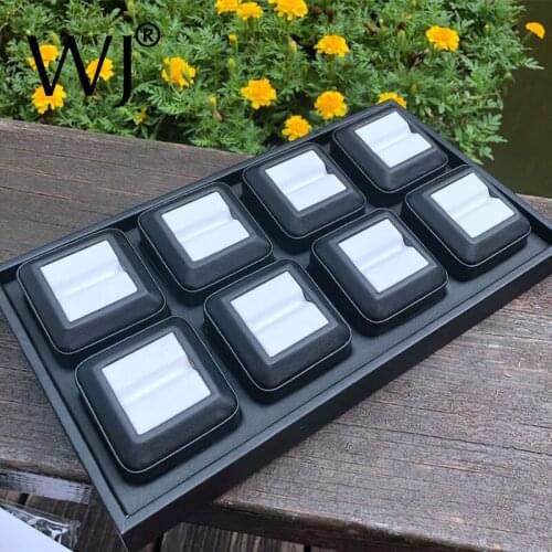 Top Gemstone Loose Diamond Display Board Storage Tray Jewelry Gem Stones Collection Stand Pearl Holder Pendant Presentation Case