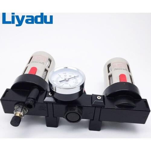 BC2000 BC3000 BC4000 1/4 3/8 1/2 Three-link oil and water separation filter air pressure reducing valve gas source processor