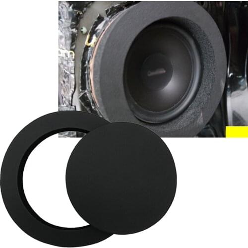 1 PCS 6" 6.5" Inch Car Universal Speaker Insulation Ring Soundproof Cotton Pad MAY-3 free shipping