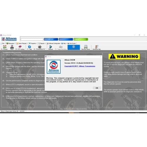 Universal Allison Full Version v2020.2 + Gen 5 Data Files With Programming+Keymaker