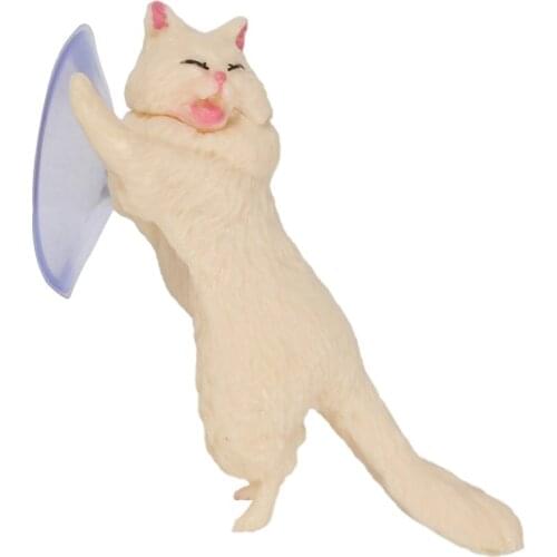 Universal Cute Cat Support Resin Mobile Phone Holder Stand Sucker Tablets Desk Sucker Design Smartphone Holder