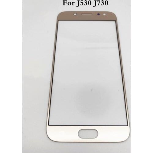 Front LCD Touch Screen Outer Glass Lens Replacement For Samsung Galaxy J5 J530 J530F J7 J730 J730F 2017