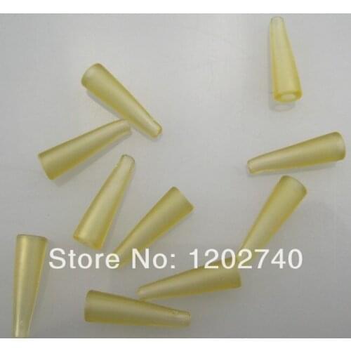 1000 x Tail Rubbers in C-Thru Brown for Carp Fishing- Rig Sleeves-Knot Protector-Buffer Beads-Carp Terminal End Tackles