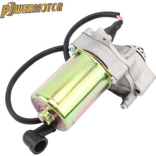 12 Teeth Motorcycle Starter Electrical Starter Motor Engine For 50cc-125cc Underneath Type Electric Start Engines