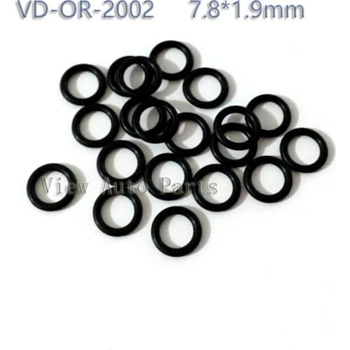 20 pieces VD-OR-2002 fuel injector upper oring 7.8*1.9mm rubber seals for toyota mazda repair kits 23250-22040
