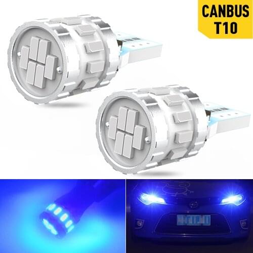 2x T10 W5W Car Parking Light Error Free Led Bulb 2825 Clearance Interior Lamp For BMW E60 E90 5 series i3 i8 M X1 X2 X3 X4 X5 X6