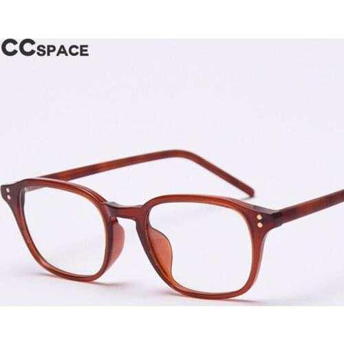49426 Anti-Blue Light Square Acetate Glasses Frames Rivet Men Women Optical Fashion Computer Eyeglasses
