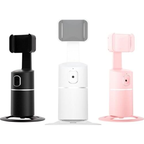 Auto Face Tracking Gimbal Stabilizer Smart Phone Shooting Holder 360 Rotary for Live Streaming/Video Recording