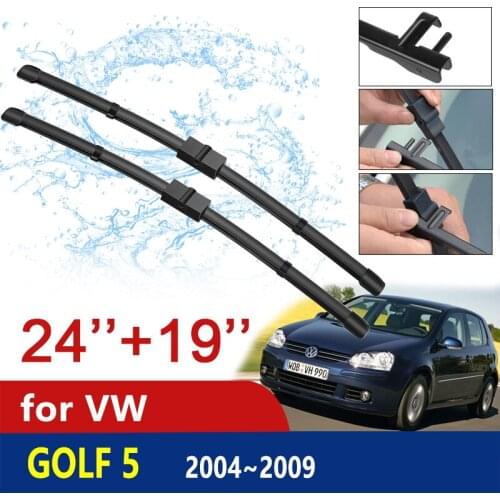 Car Wiper Blade for Volkswagen VW Golf 5 MK5 Golf V Rabbit 1K GTI 2004~2009 Front Windscreen Windshield Window Wipers Car Goods