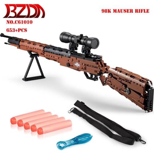 Revolver Toy Gun Bricks Desert Eagle Model Building Blocks Set Assembly Bricks City DIY Weapon Game Gun Children Toys Gift MOC