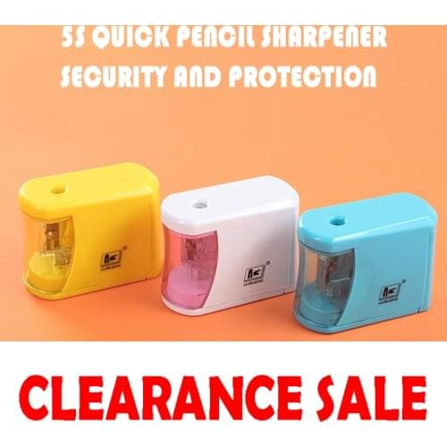 HS Electric Pencil Sharpener Pencil Sharpener Creative Automatic Pencil Sharpener Student Pencil Sharpener Electronic