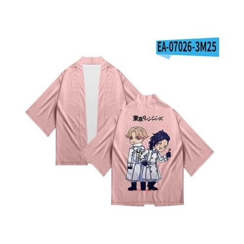 2021 Anime Tokyo Revengers Kimono Hot Sale 3D T-shirt Men / Women Unisex New Fashion Tops Plus Size Summer Hight Quality Tees