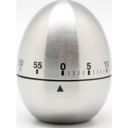 Mechanical New Kitchen Cooking Timer Alarm 60 Minutes Stainless Steel ss944