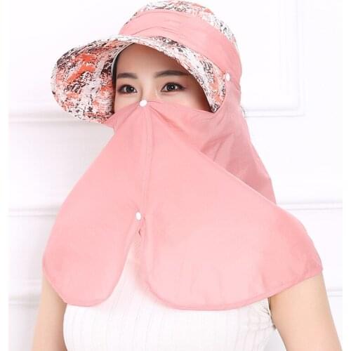 MIARA.L Sun hat, sun mask,summer sun hat, sun hat, mens and womens hats