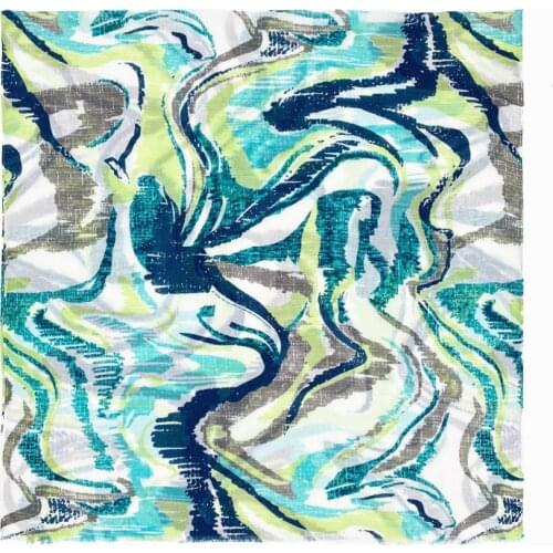 Fashion Brand Designer Cotton Viscose Scarf Women Van Gogh Oil Painting Paisley Fringe Shawl Luxury Wrap Pashmina Stole 180*90Cm