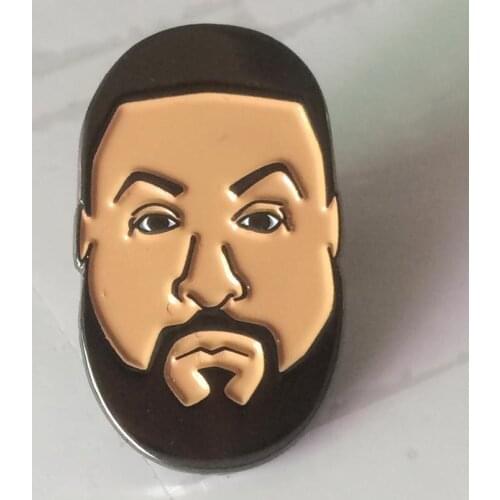 Man Metal Lapel Pin or Safety Pin Iron With Black Nickel Plating & Butterfly Button Customized and MOQ50pcs Free Shipping