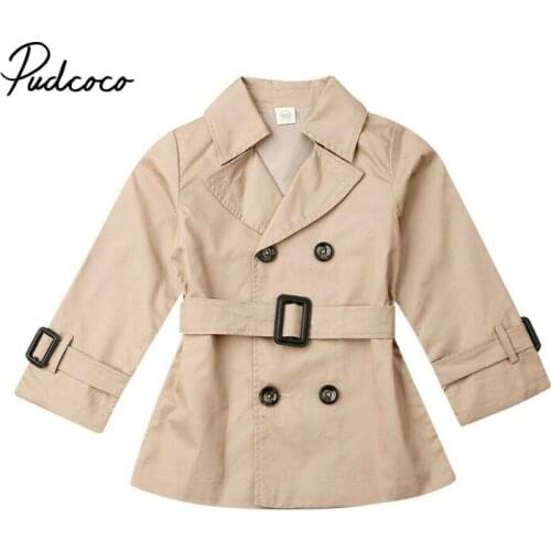 New Fashion Spring Autumn Girls jacket childrens clothing girl trench coat kids jacket girl coats Trench Wind Dust Outerwear